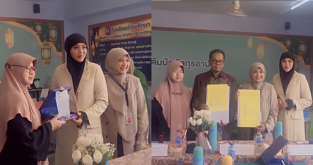 Perluas Jangkauan Internasional, UPP Kerja Sama (MoU & MoA) dengan Bumrungsuksa Islamic Boarding School Thailand